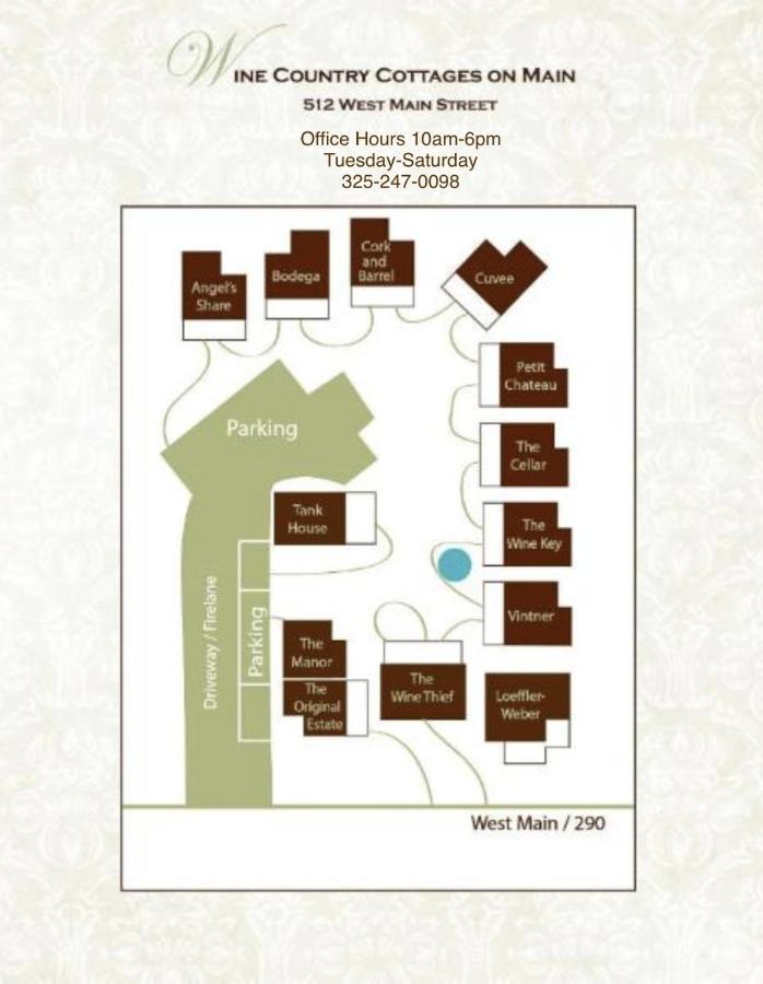 Wine Country Cottages On Main Fredericksburg Luaran gambar